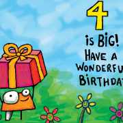 Happy Fourth Birthday!