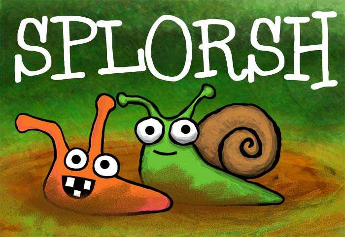 Smuckles' Garden Camping Adventures photograph. SPLORSH. Snails and slugs LOVE mud.
