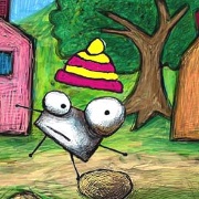 Fillipe trips and loses his hat