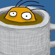 Morning monster needs his coffee