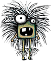 Big hairy goober! Big hairy goober!