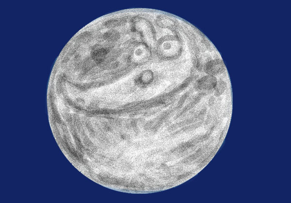 Slugs on the moon