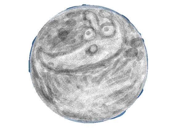 Slugs on the moon
