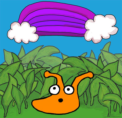purple rainbow