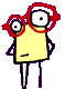 Mr. Fishly likes bugs. Mr. Fishly likes bugs.