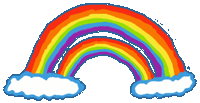 Monty likes double rainbows!