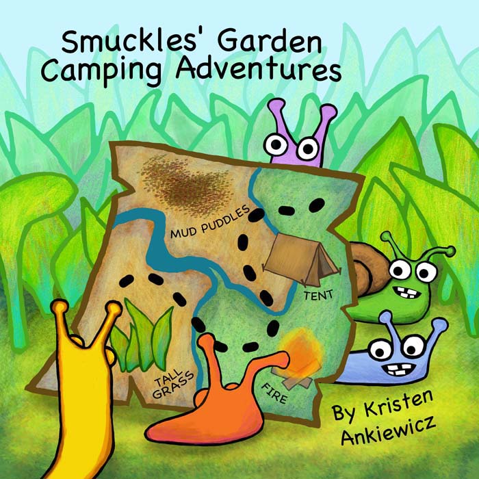 Smuckles goes camping with Sherman, Bananas, Snailio, Rosy.